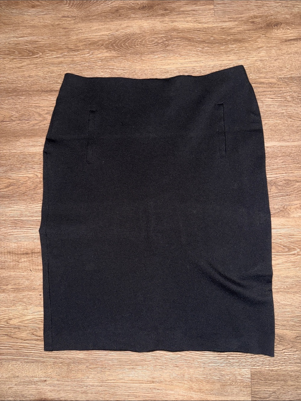 Chico's Black Tailored Pencil Skirt